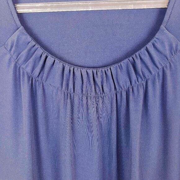 VINCE Navy Blue Shift‎ Dress Cap Sleeve Small  Summer Travel dress fully lined - Picture 3 of 8